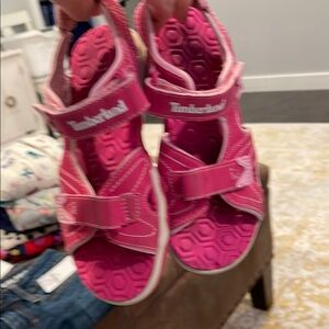 Timberland Kids Pink Sandals